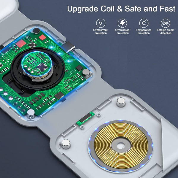 3 in 1 Magnetic Wireless Charging Station product image