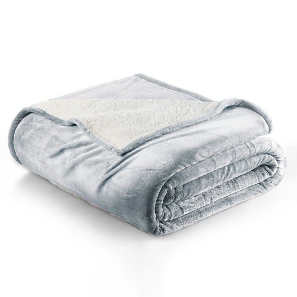 Reversible Sherpa Plush Blanket product image