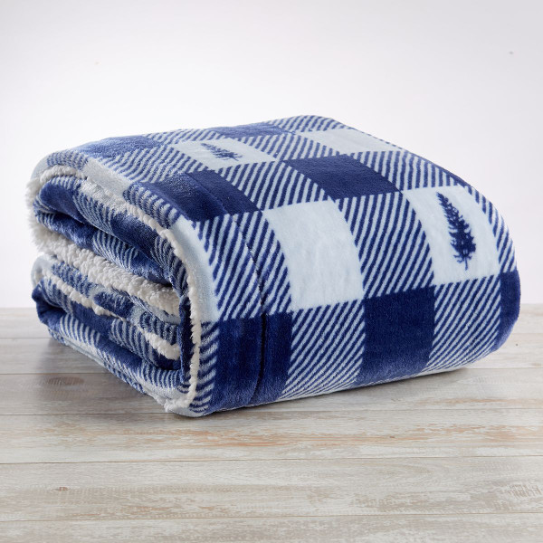 Reversible Sherpa Plush Blanket product image