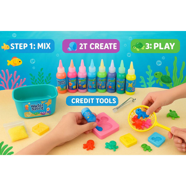 Ocean Creature Silicone Fun Kit product image