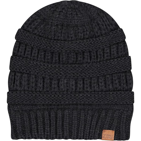 Market & Layne Thick Chunky Knit Beanies (3-Pack) product image