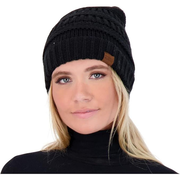 Market & Layne Thick Chunky Knit Beanies (3-Pack) product image