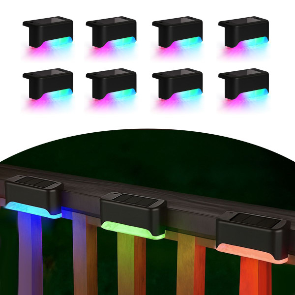 Solar LED Deck & Step Lights (8-Pack) product image