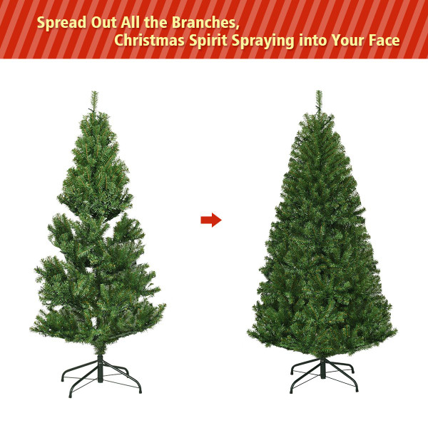 Pre-Lit Artificial Christmas Tree with LED Lights product image