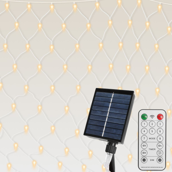 Solar Shrub Net Lights product image