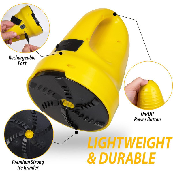 Zone Tech Electric Snow And Ice Scraper product image