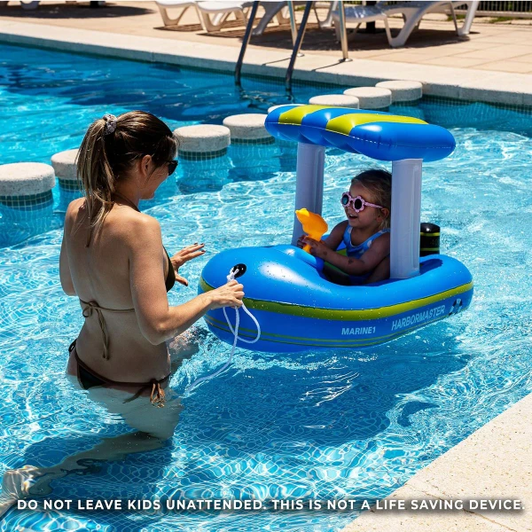 Toddler Harbormaster Inflatable Boat Pool Float  product image