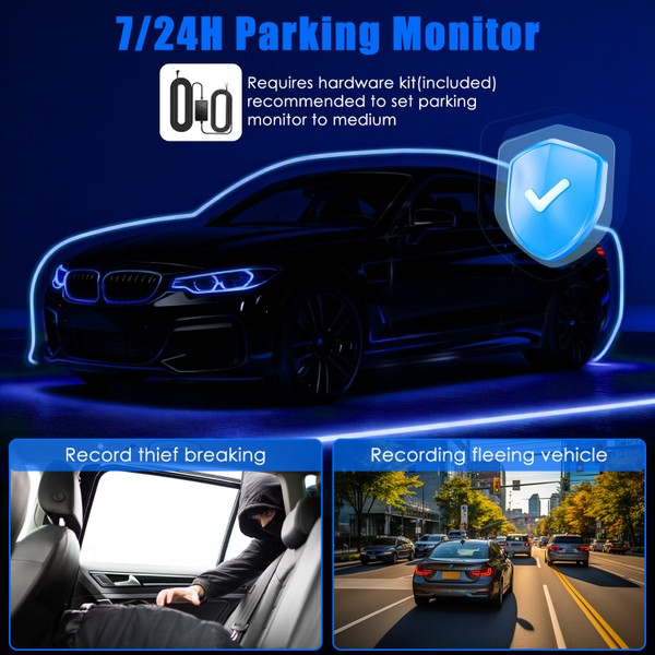 4-Channel Car Dash Camera product image