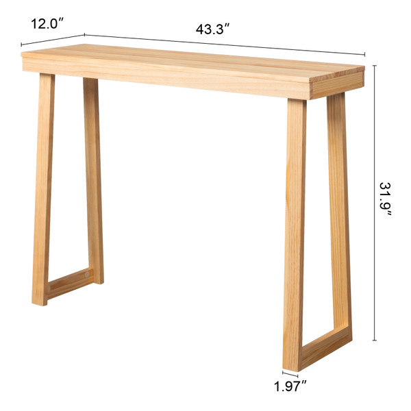 Solid Wood Console Table  product image