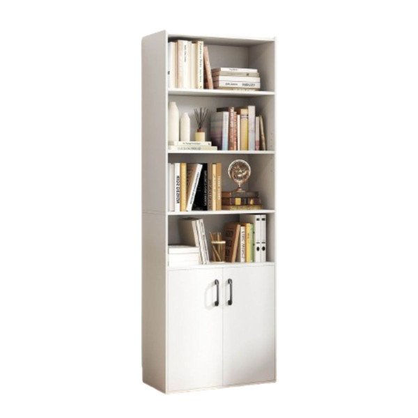  70" Bookcase with Adjustable Shelves with Cabinet  product image