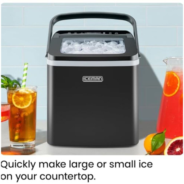 ICEMAN Portable Dual-Size Ice Maker product image