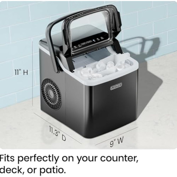 ICEMAN Portable Dual-Size Ice Maker product image