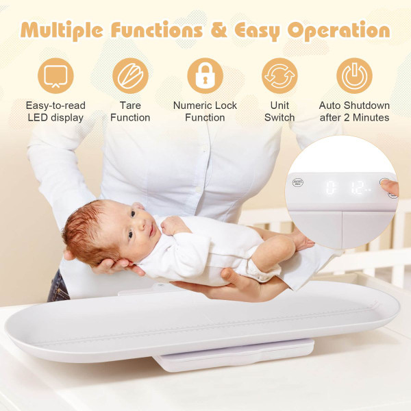 Smart Baby Scale with Detachable Tray product image