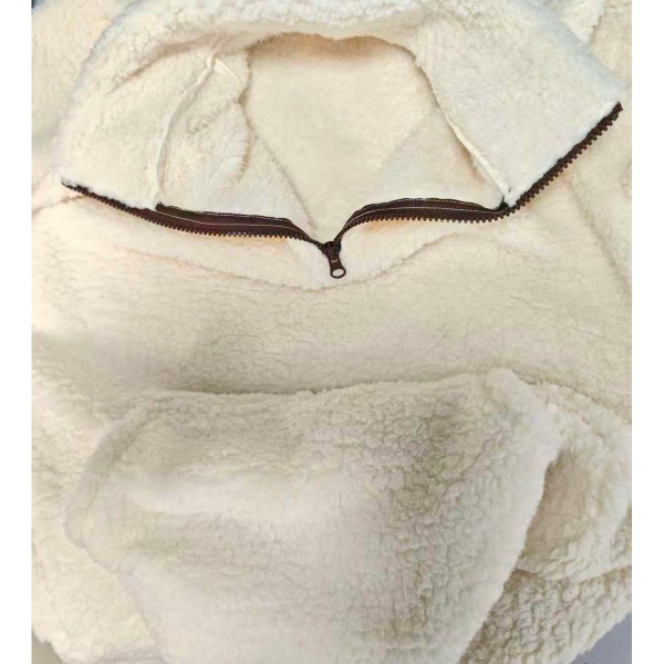 Women's Loose-Fit Teddy Fleece Jacket product image