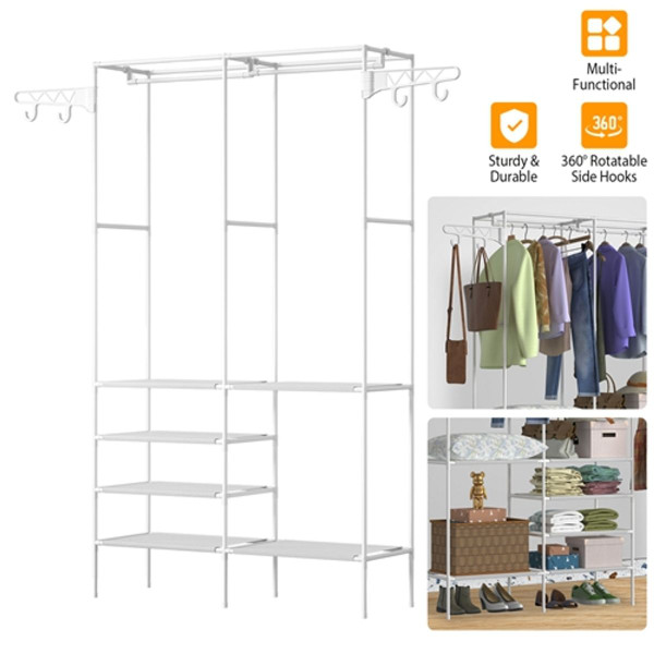 NewHome Garment Rack, Shoe, and Clothing Organizer product image