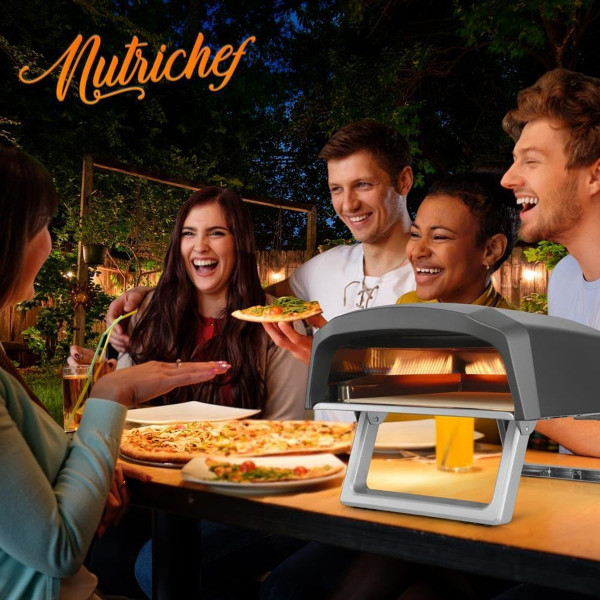 NutriChef Portable Outdoor Gas Pizza Oven product image