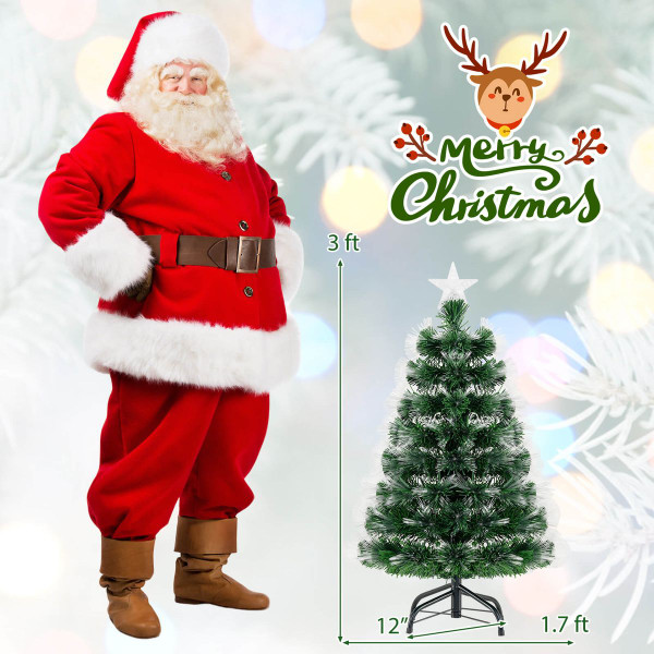 3 Foot Fiber Optic Christmas Tree  product image