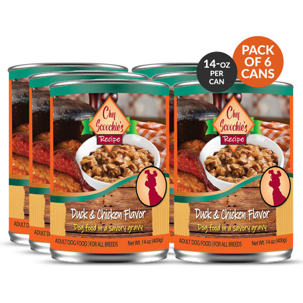 Chef Scoochie's Dog and Cat Wet Food (6- or 12-Pack) product image