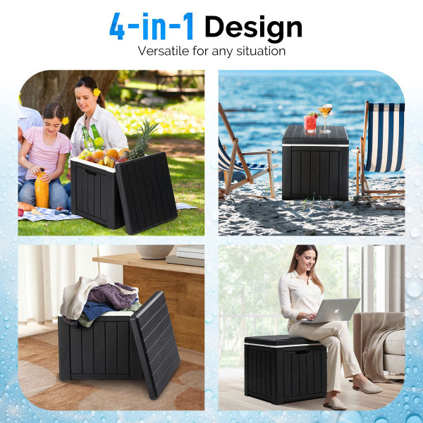 2-in-1 Side Table and 10 Gallon Cooler product image