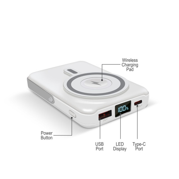 PowerMag Pro Wireless Charging Battery and Desktop Stand product image