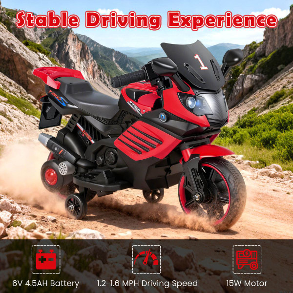 Kids' Ride-On Motorcycle (6V) product image
