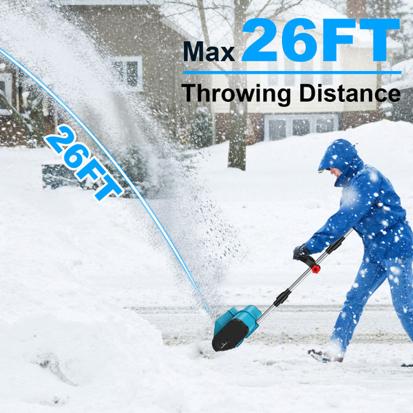 800W 21V Cordless Snow Shovel product image