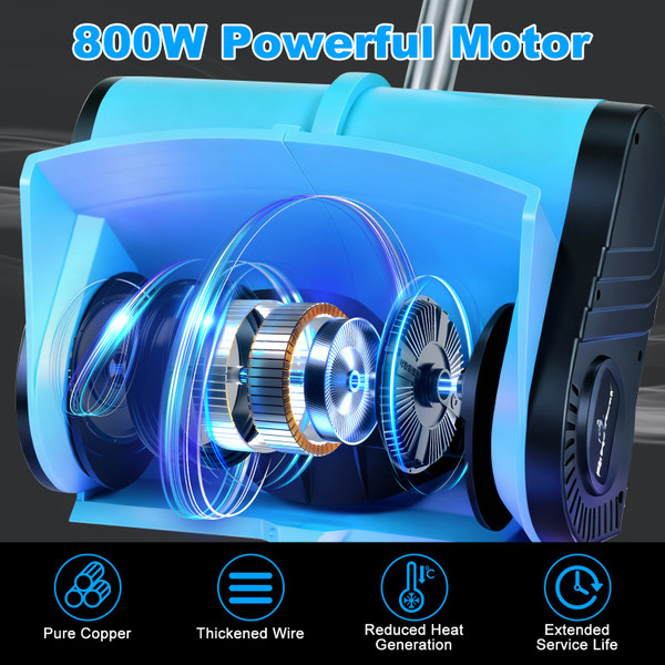 800W 21V Cordless Snow Shovel product image