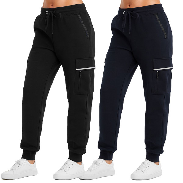 Women’s Loose Fit Cargo Tech Fleece Lined Joggers product image