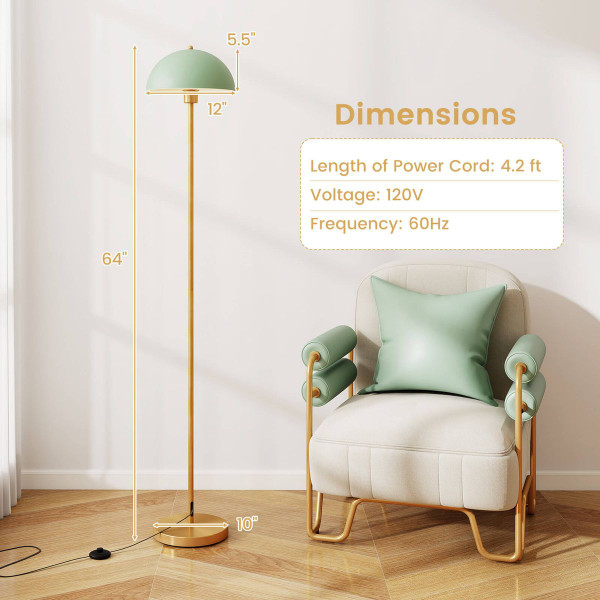 64” Floor Lamp with Shatterproof Lamp Shade product image