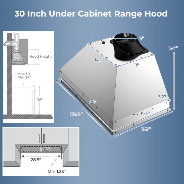 Under Cabinet Range Hood product image