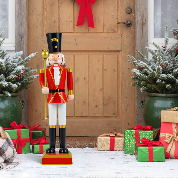 32.5” Christmas Nutcracker with Scepter product image