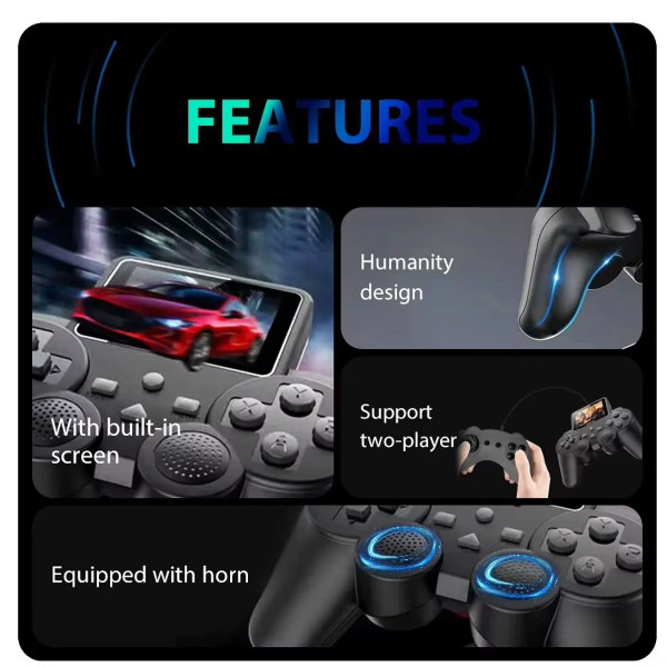 Mini Handheld Video Game Console with 520 Built-In Retro Games product image