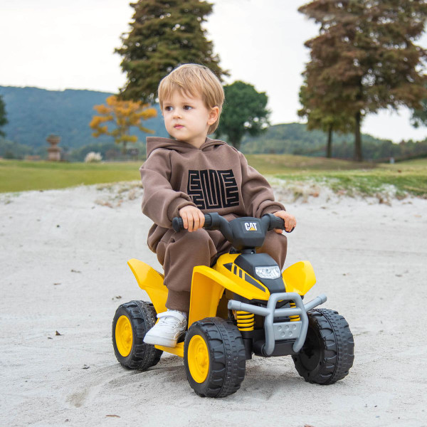 CAT-Licensed 6V Kids' Realistic Ride-On ATV  product image