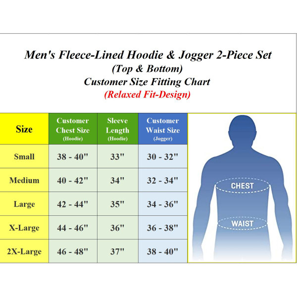 Men’s Heavyweight Fleece Hoodie & Joggers Set product image