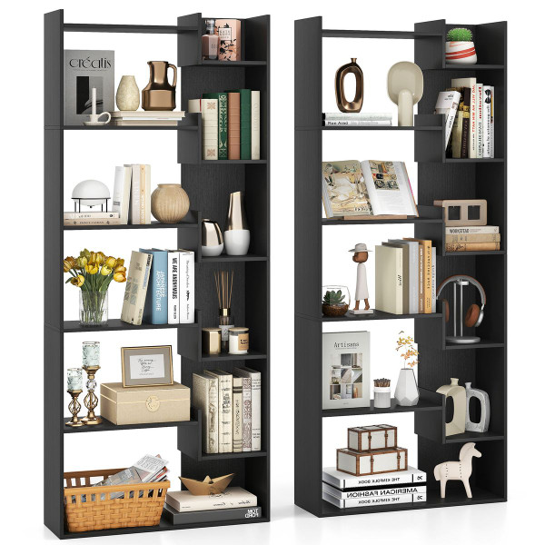 6-Tier Bookshelf with 11 Open Shelves product image