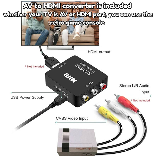 Classic 620 Retro Game Console product image