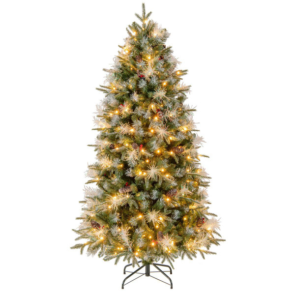 Artificial Christmas Tree with Warm White LED Lights (5, 6, or 7 FT) product image