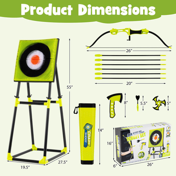 4-in-1 Throwing Target Set product image
