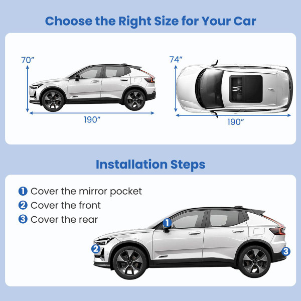 Full Automobile Cover with Cotton Lining product image