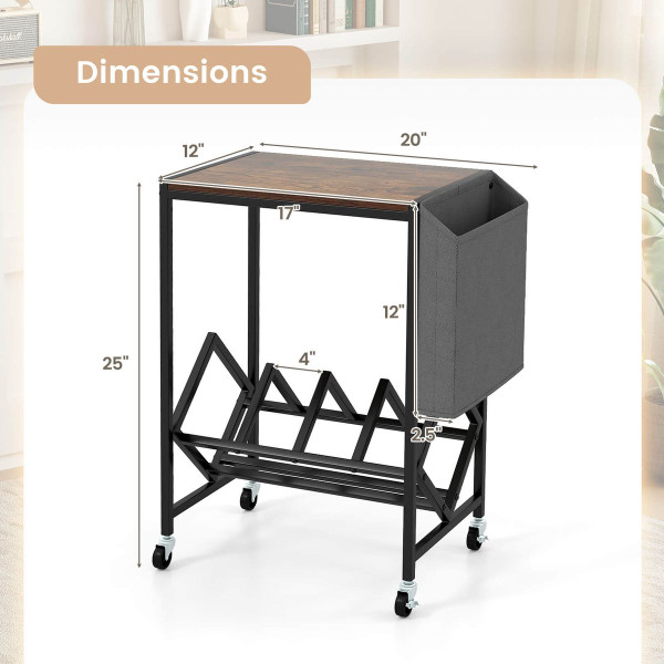 Record Player Stand with Storage product image