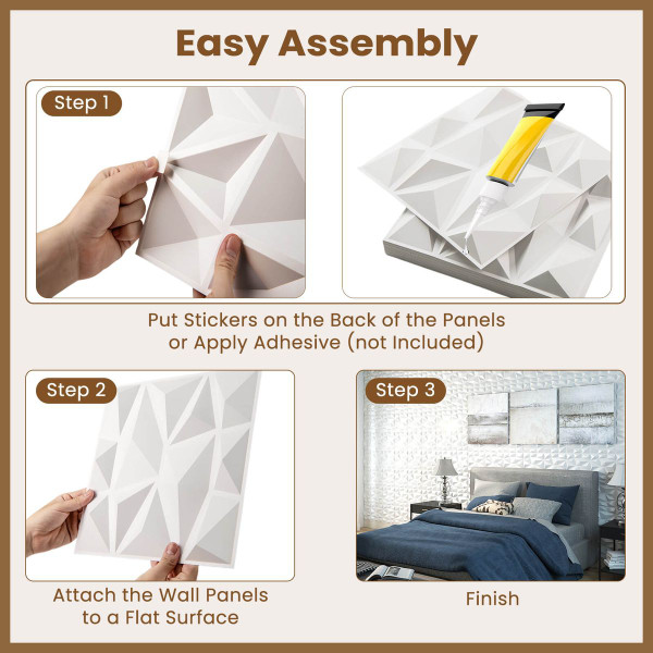 Diamond Textured 3D Wall Panels  product image