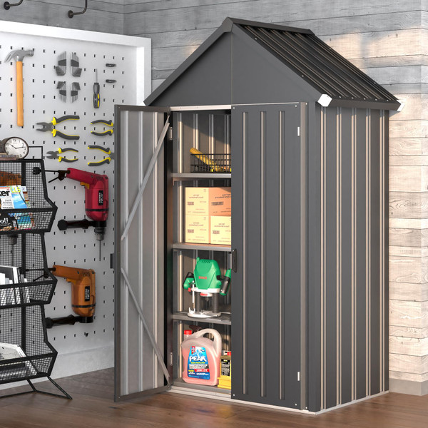 Outdoor Storage Cabinet with Shelves product image