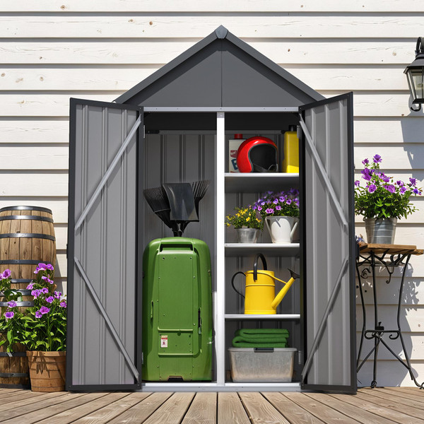 Outdoor Storage Cabinet with Shelves product image