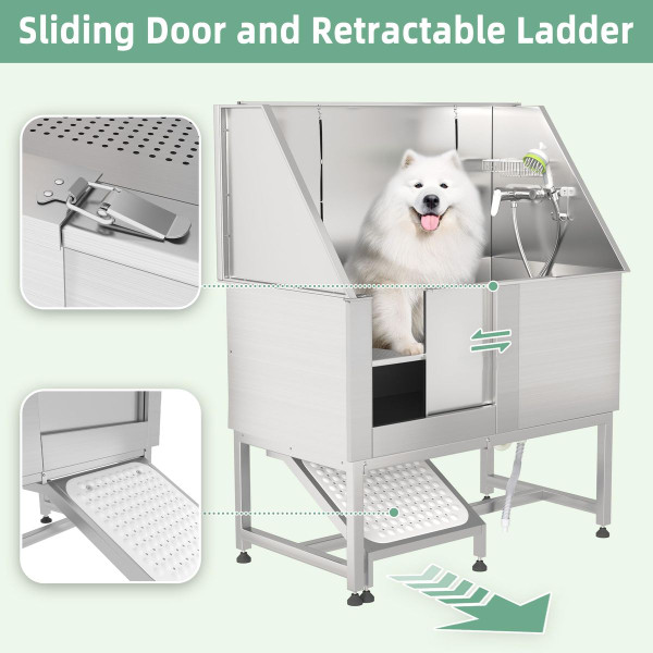 Professional Stainless Steel Dog Washing Station  product image