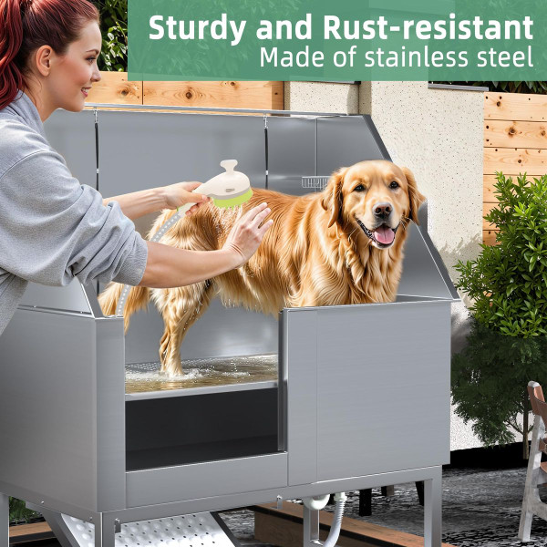 Professional Stainless Steel Dog Washing Station  product image
