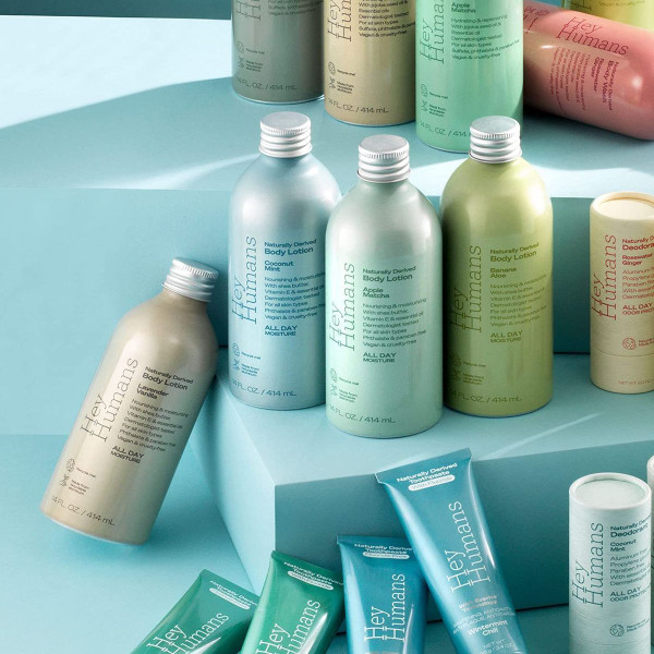 Hey Humans Naturally Derived Body Lotion (4-Pack) product image