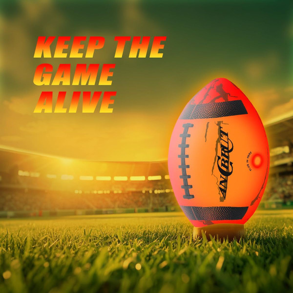 RGB Light Up Glow-in-the-Dark Football product image