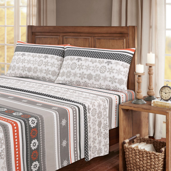 Kathy Ireland 100% Turkish Cotton Flannel Sheet Set product image