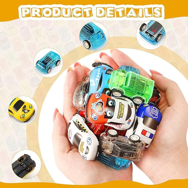 Hakol Pull Back Toy Cars (20-Pack) product image
