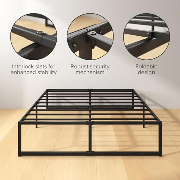 Zinus Lorelei 14"  Metal Platform Queen Bed Frame product image